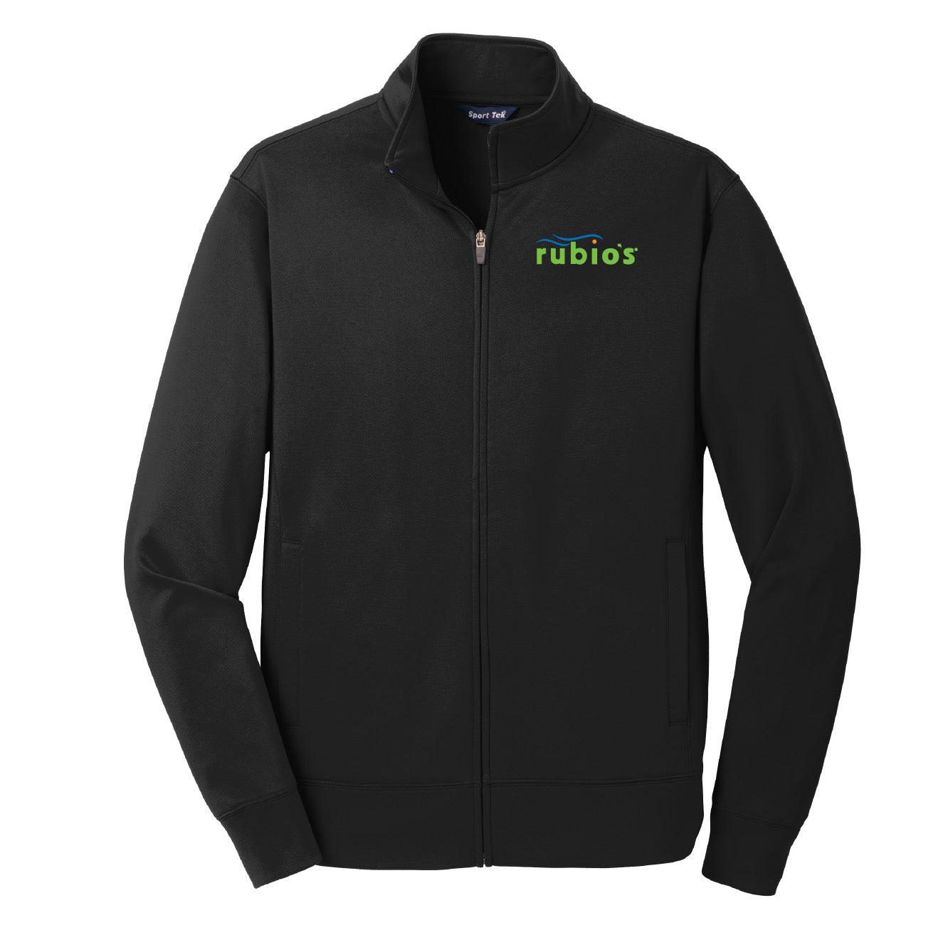Sport Tek Fleece Full-Zip Jacket - Black