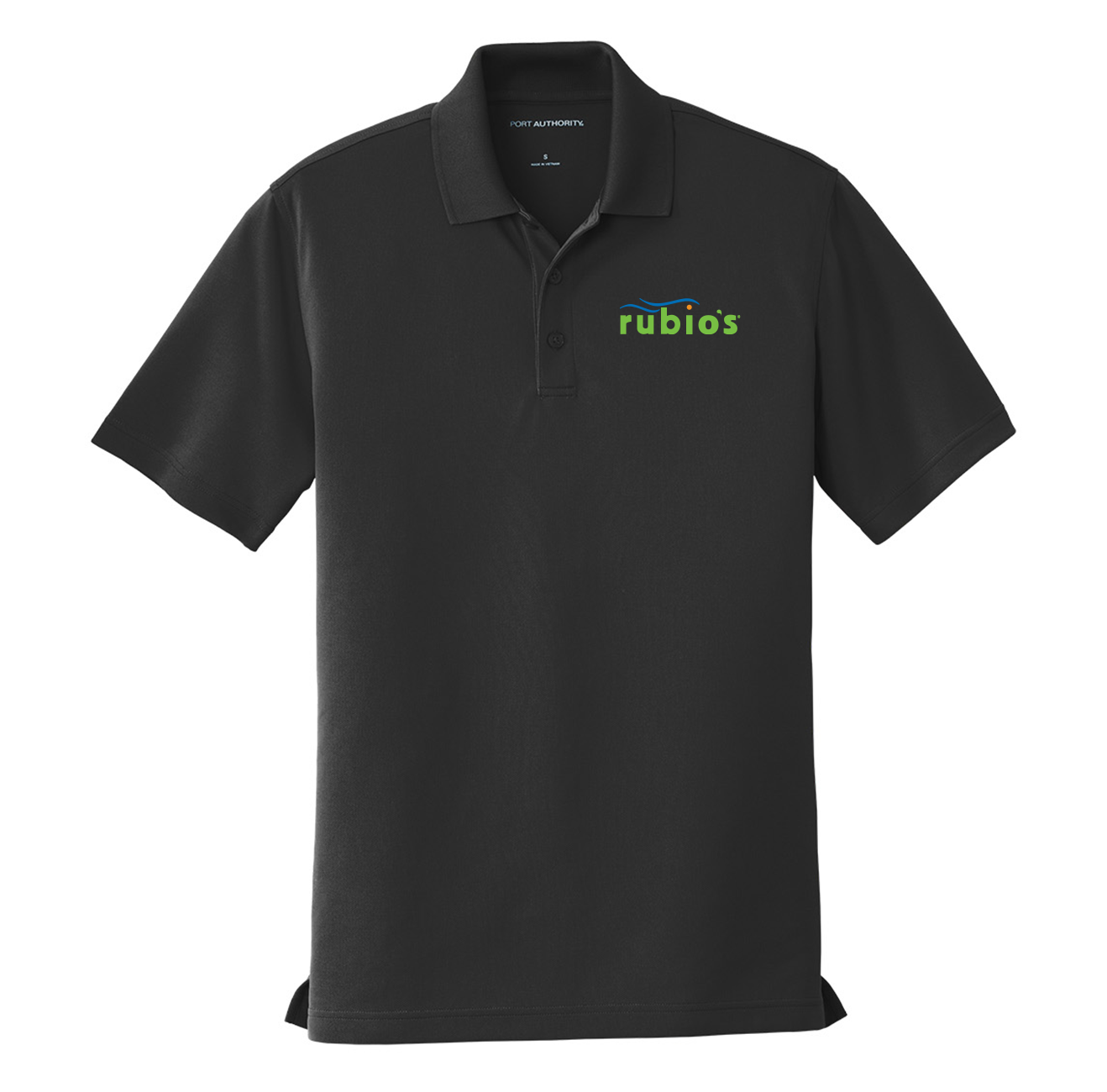 Men's Uniform Polo - Deep Black