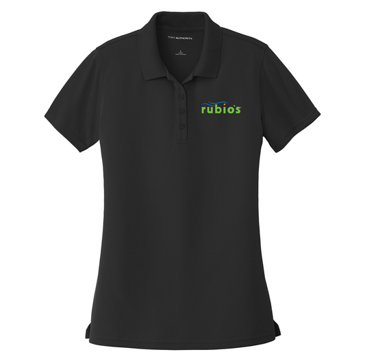 Women's Uniform Polo - Deep Black