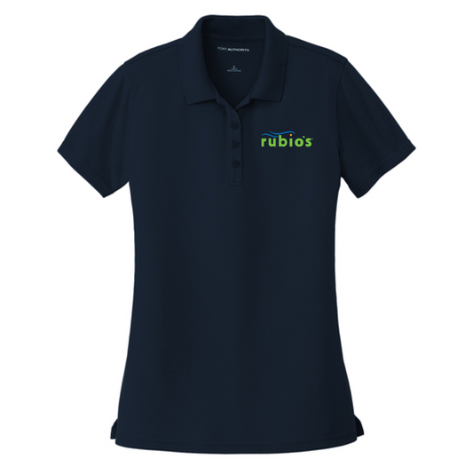 Women's Uniform Polo - River Blue Navy