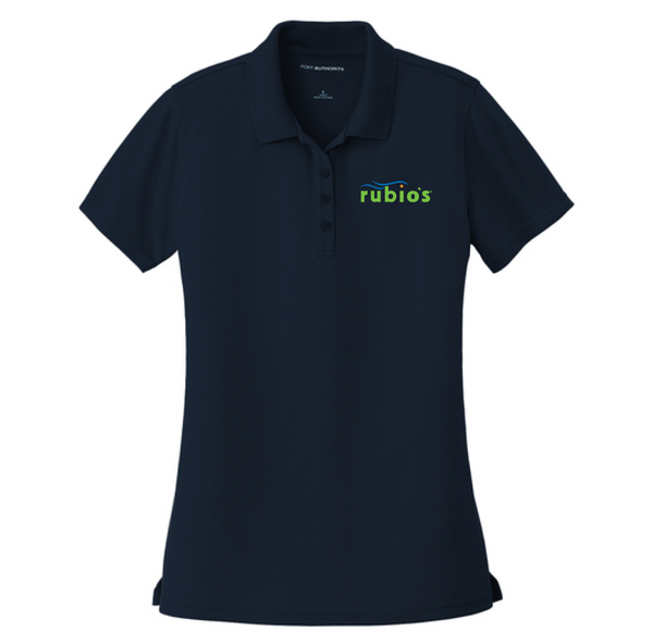 Women's Uniform Polo - River Blue Navy – Rubios Uniforms